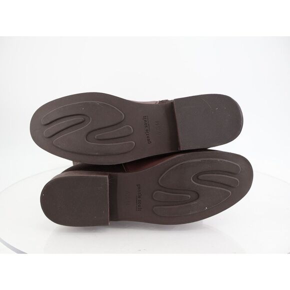 Gentle Souls Emma Women Knee High Brown Riding Boots Size 6.5 M Stretchy Zip up - Picture 8 of 12